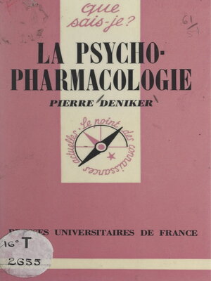 cover image of La psychopharmacologie